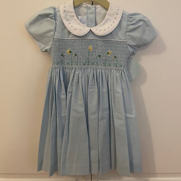 Little English Other - Little English Smocked Peter Pan Dress (NWT)